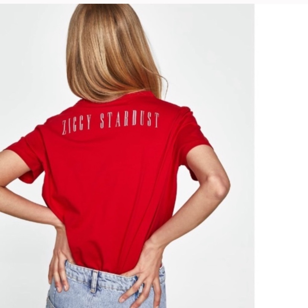 Zara Ziggy Stardust / David Bowie Tee - Picture 5 of 5